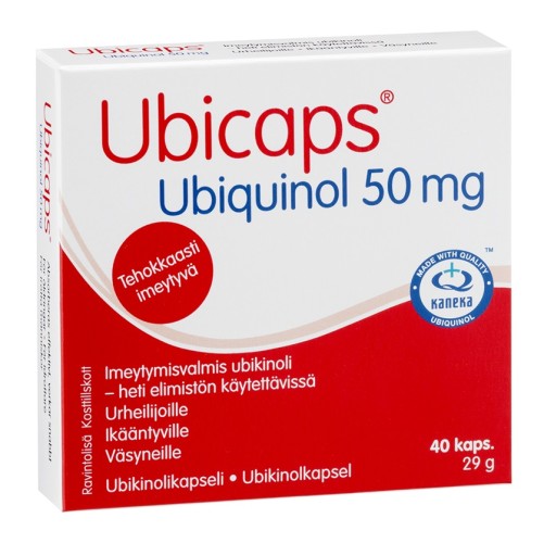 Ubicaps Ubiquinol 50 mg