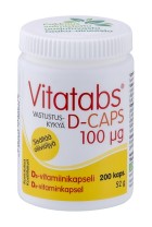 Vitatabs D-Caps 100 µg