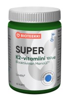 Bioteekin Super K2-vitamiini